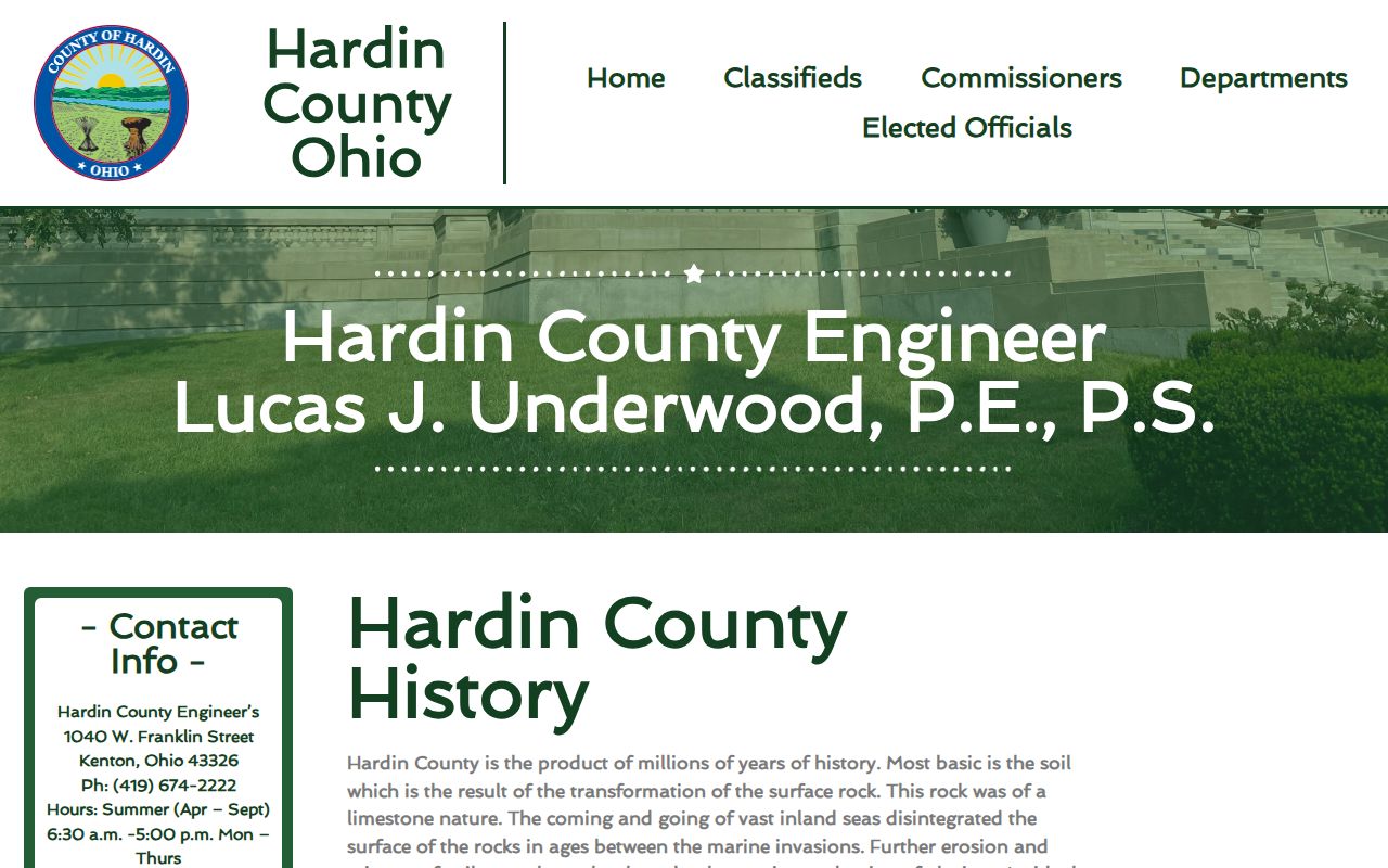 Forest court docket for Hardin County source image for Hardin County local history context