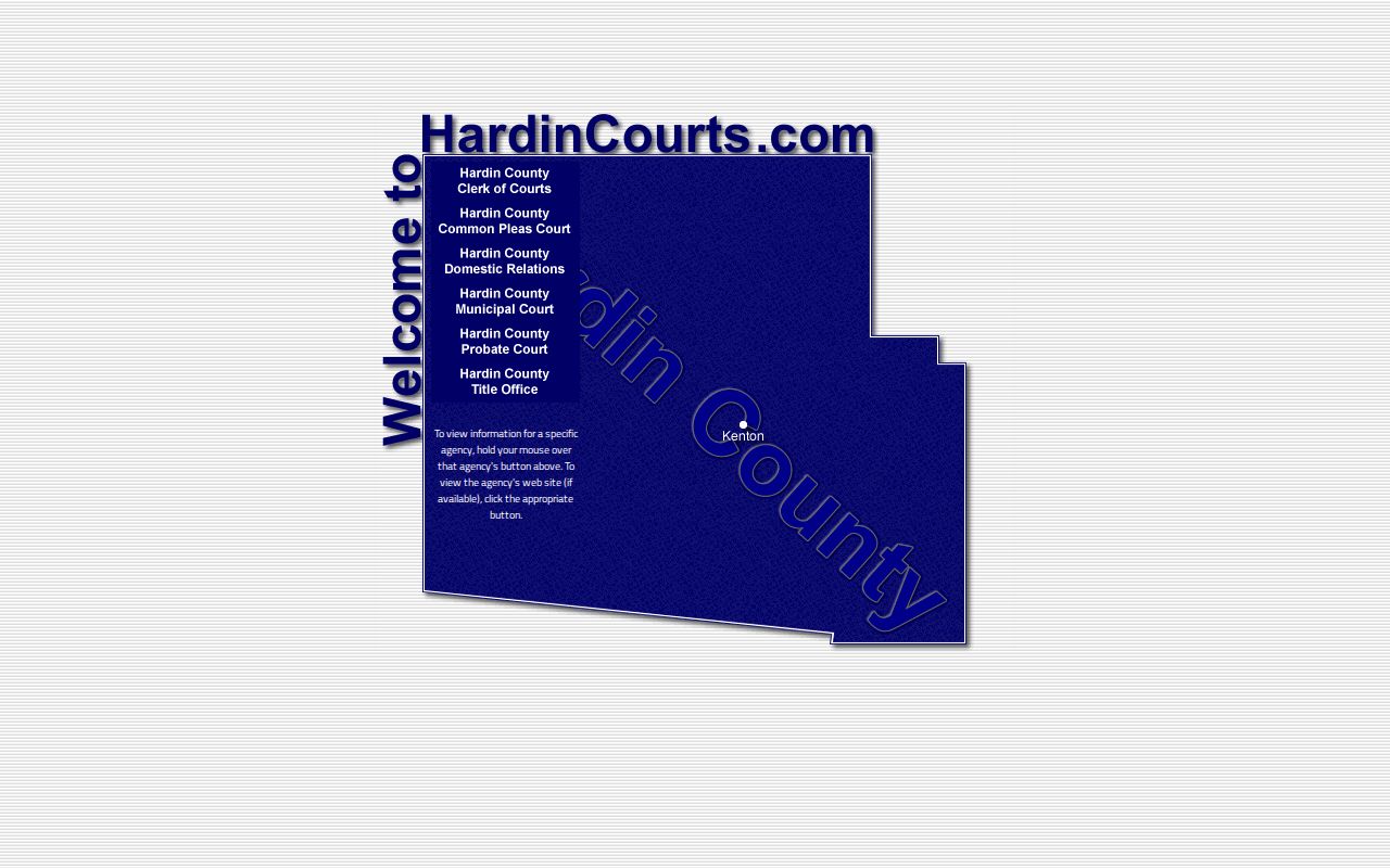 Hardin County court docket directory and court office information