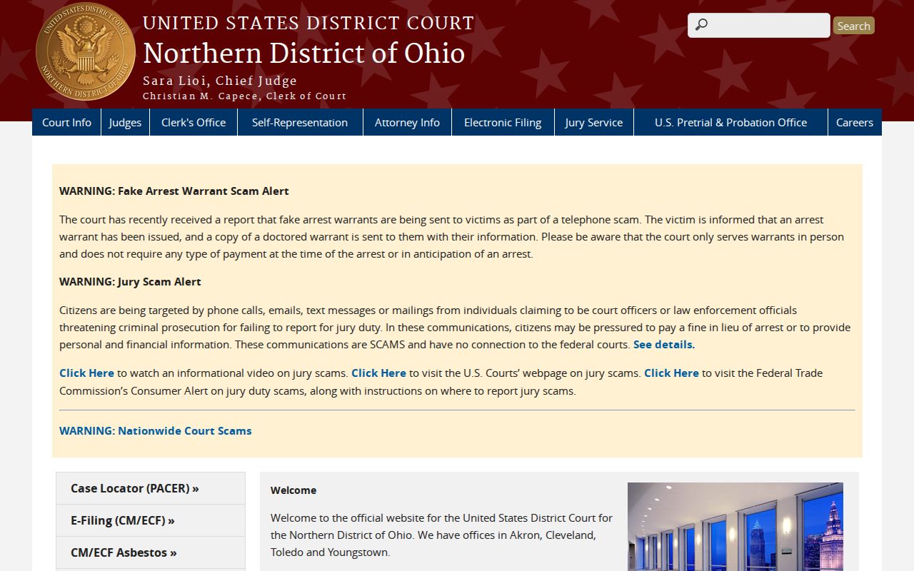 Kenton court docket for Hardin County source image for Northern District of Ohio court access